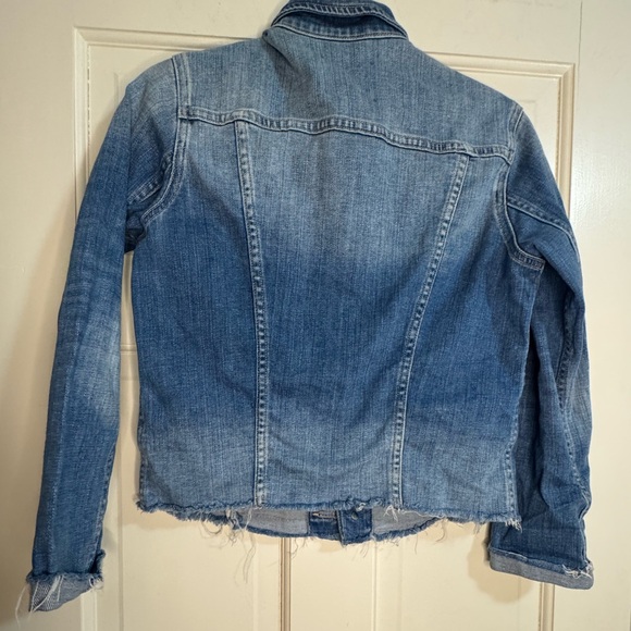 L'AGENCE Janelle Blue Denim Jacket - Picture 3 of 3